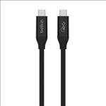 Belkin, CONNECT, USB4, Cable, (0.8M, /2.6ft), -, Black, (INZ001BT0.8MBK), USB-IF, Certified, data, transfer, speeds, of, up, to, 40Gbps, 