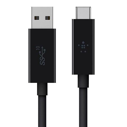 Cables/BELKIN: BELKIN, 1M, USB-A, (3.1), TO, USB-C, (3.1), CHARGE/SYNC, CABLE, 2YR, WTY, 