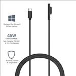 Cygnett, USB-C, To, Microsoft, Surface, Laptop, Cable, (1M), -, Black, (CY3034USCMS), Support, 45W, Fast, Charging, Magnetically, Conn, 