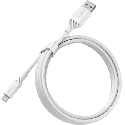 OtterBox, Lightning, to, USB-A, Cable, (2M), -, Cloud, Dream, White, (78-52629), MFi, Certified, 3, AMPS, (60W), 480, Mbps, Data, Transf, 