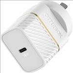 OtterBox, USB-C, 18W, Fast, Charge, Wall, Charger, (Type, I), -, Cloud, Dust, White, (78-80028), Support, USB, Power, Delivery, 3.0, Ultr, 