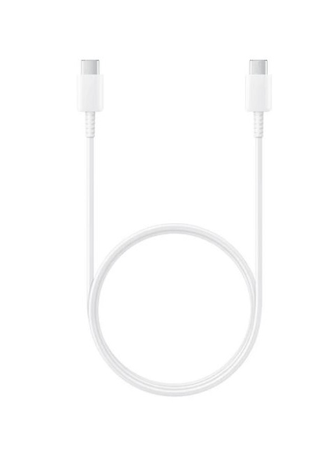 Cable/SAMSUNG: SAMSUNG, USB-C, TO, USB-C, 1M, CABLE, (WHITE), 