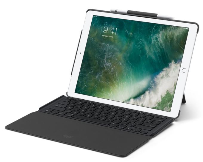 Logitech, SLIM, COMBO, 12.9, IPAD, PRO, (BLACK), ZKB, 