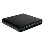 mbeatÂ®, Gorilla, Power, 80W, USB-C, Power, Delivery, (PD, 2.0), and, 4, USB-A, Quick, Charge, 3.0, Compact, Charger, 