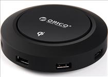 ORICO, 5, Port, USB, Charger, with, QI, Wireless, Charging, Mode, 