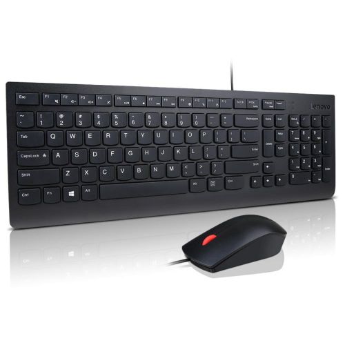 Options/Lenovo: Essential, Keyboard, and, Mouse, Combo, -, US, 