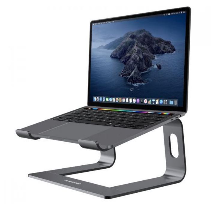 mbeatÂ®, Stage, S1, Elevated, Laptop, Stand, up, to, 16, Laptop, (Space, Grey), 