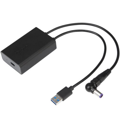 TARGUS, ACA42AUZ, USB-C, DEMULTIPLEXER, ADAPTER, (3-PIN), DL, TYPE, 50W, CHARGING, 