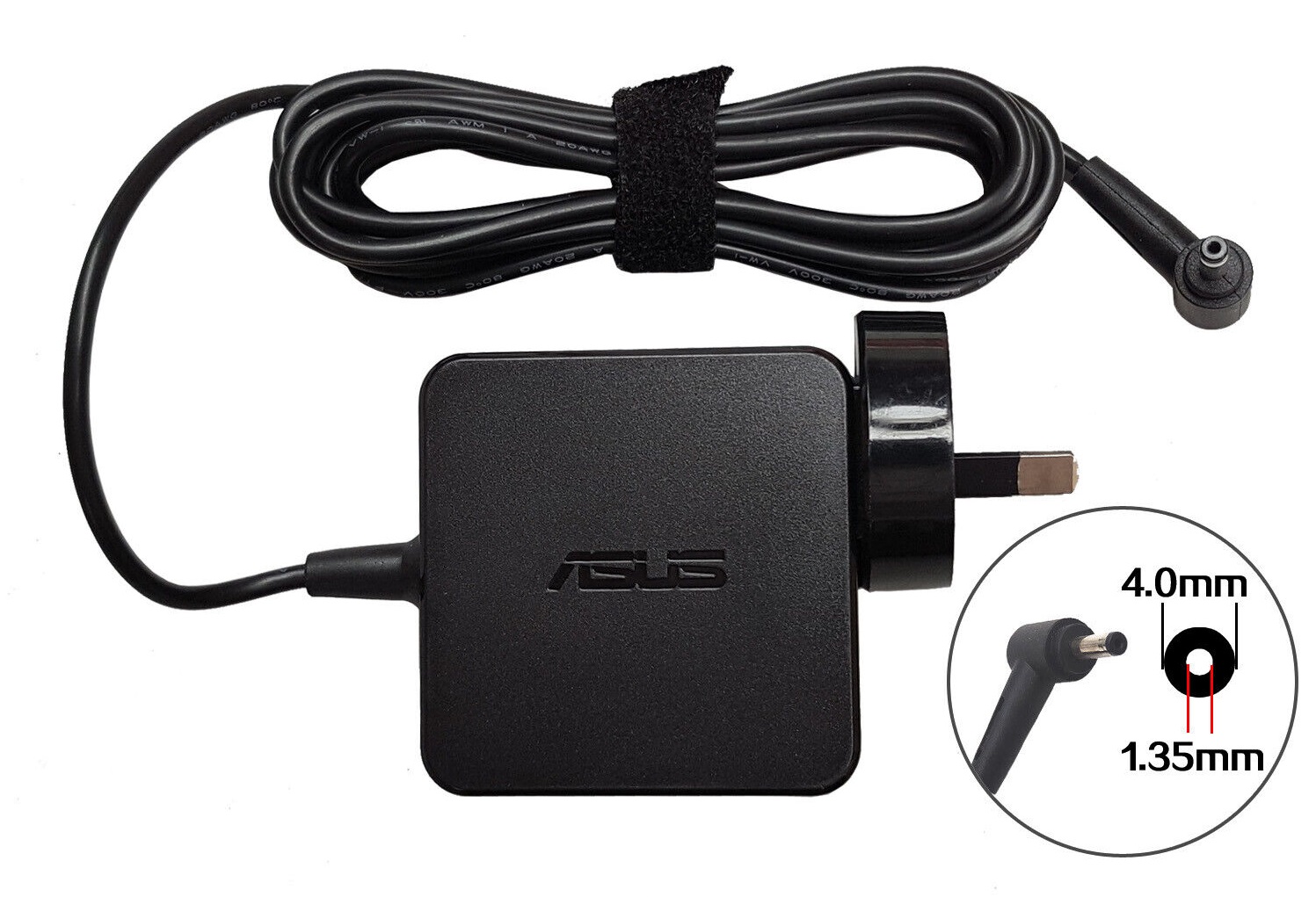 Options/ASUS: ASUS, AC, ADAPTOR, 45W19V, 2.37A, -, 4mm, x, 1.35mm, 