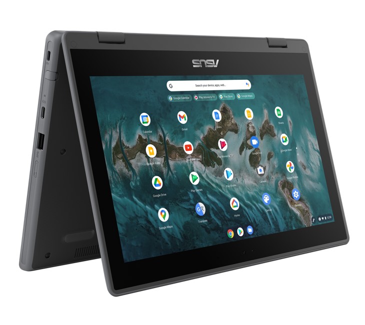 ASUS, Chromebook, Flip, CR1, 11.6, Touch, Rugged, Intel, Celeron, N4500, 4GB, 32GB, Chrome, OS, Dual, Camera, Pen, Stylus, WiFi6, 1YR, WTY, 