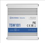 Teltonika, TSW101, -, Automotive, Unmanaged, PoE+, Switch, 112W, 4x, PoE, Ports, 