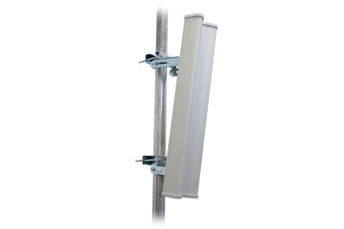 Ubiquiti, 2.3-2.7GHz, AirMax, Base, Station, Sectorized, Antenna, 15dBi, 120, deg, For, Use, With, RocketM2, -, All, mounting, accessorie, 