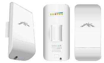 Ubiquiti, Nanostation, Loco, M5, 5GHz, 802.11a/n, MIMO, antenna, WiFi, Wireless, Outdoor, CPE, 10+, km, -, Includes, PoE, Adapter, 