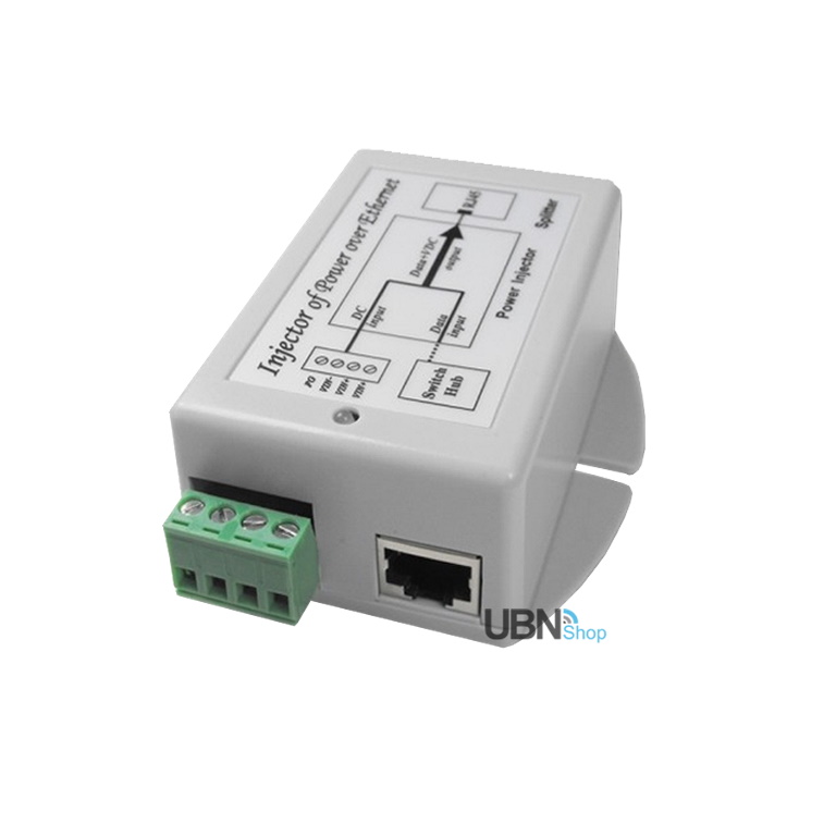 Ubiquiti, *******Tycon, Power, TP-DCDC-1224G, 24V, Passive, POE, Output, Gigabit, Injector., 