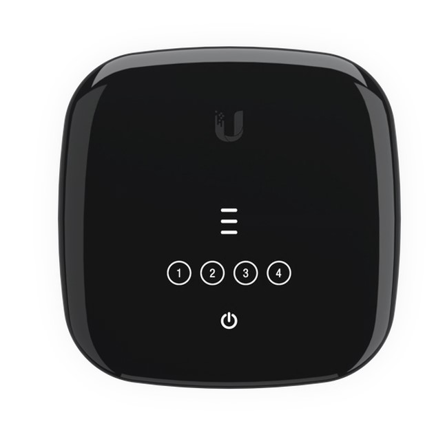 Ubiquiti, UFiber, Gigabit, WiFi6, Passive, Optical, Network, CPE, with, built-in, WiFi, and, multiple, VLAN-aware, switch, ports, 