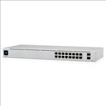 Ubiquiti, UniFi, 16-port, Managed, Gigabit, Switch, -, 8x, PoE+, Ports, 8x, Gigabit, Ethernet, Ports, with, 2x, SFP, -, 60W, -, Touch, Disp, 
