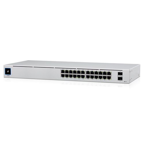 Ubiquiti, UniFi, 24, port, Managed, Gigabit, Switch, -, 16x, PoE+, Ports, 8x, Gigabit, Ethernet, Ports, with, 2xSFP, -, 120W, -, Touch, Dis, 