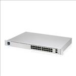 Ubiquiti, UniFi, 24, port, Managed, Gigabit, Layer2, and, Layer3, switch, with, auto-sensing, 802.3at, PoE+, and, 802.3bt, PoE, SFP+, :, 