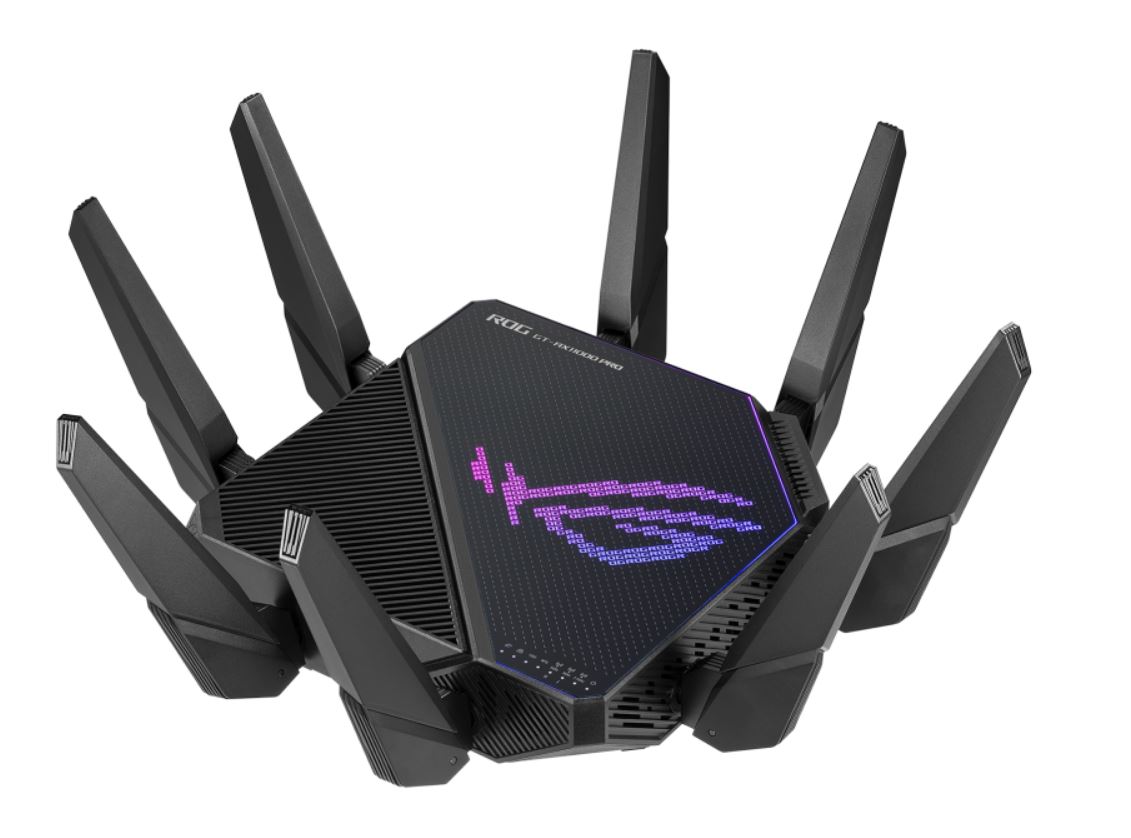 Wireless Networking/ASUS: ASUS, GT-AX11000, Pro, Tri-Band, WiFi, 6, Gaming, Router, Flexible, Networking, Ports, ASUS, RangeBoost, Plus, Enhanced, Hardware, A, 