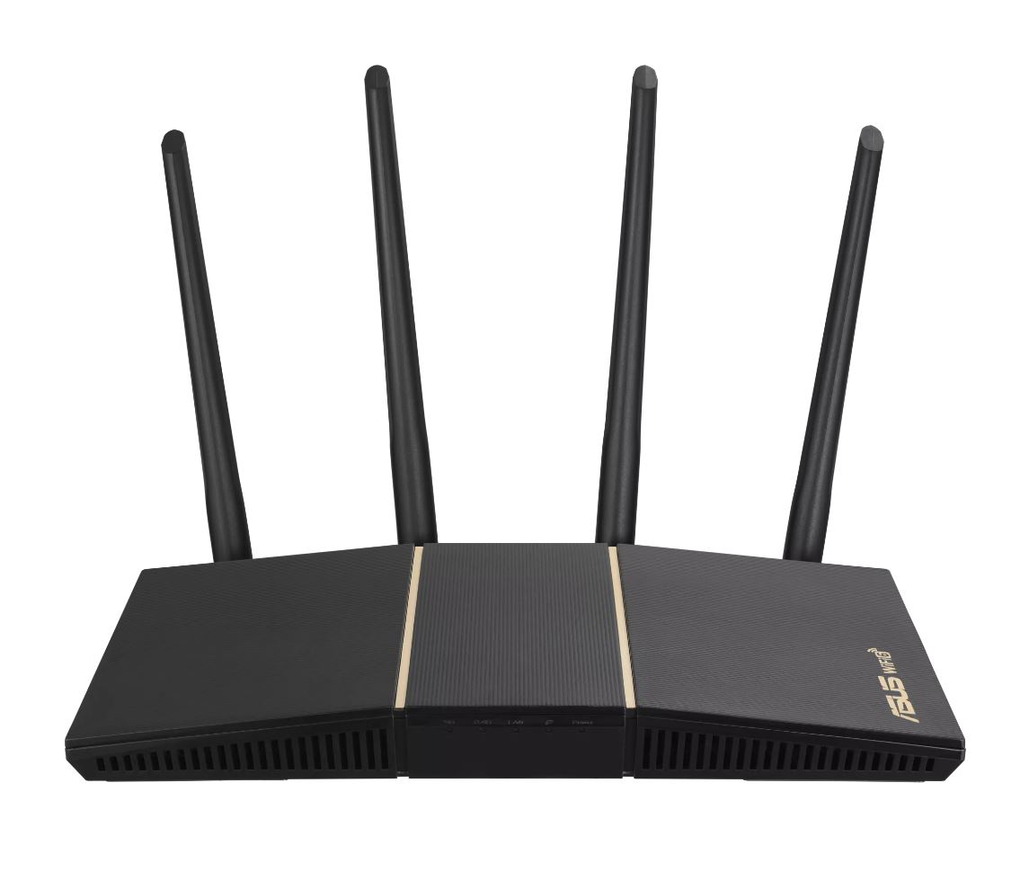 Wireless Networking/ASUS: ASUS, ASUS, AX3000, WIRELESS, ROUTER, DUAL, BAND, GbE(4), ANT(4), 3YR, WTY, 