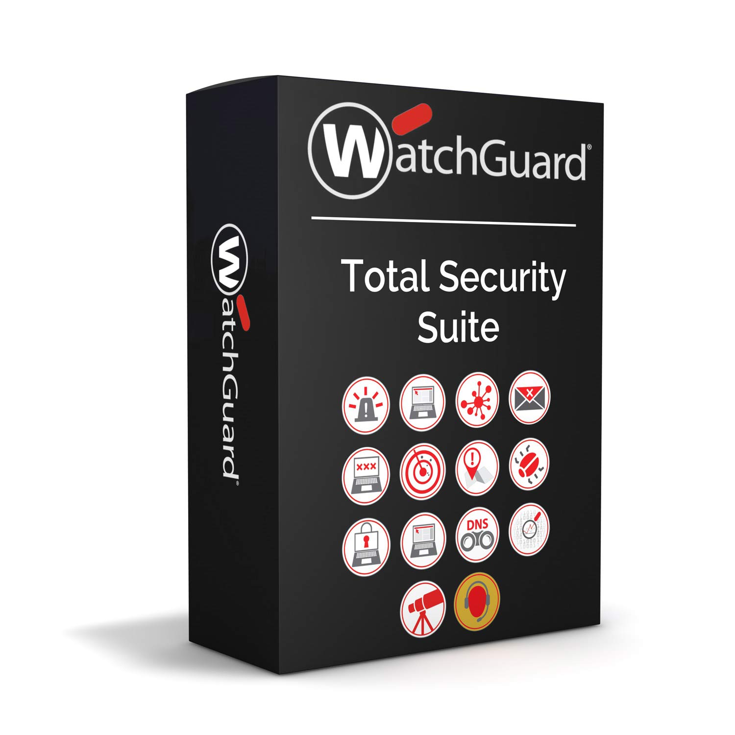 WatchGuard, Total, Security, Suite, Renewal/Upgrade, 1-yr, for, Firebox, M4600, 