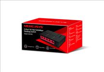 Mercusys, MS105G, 5-Port, Gigabit, Desktop, Switch, 5x, Gigabit, Ports, Compact, Design, Plug, N, Play, Green, Ethernet, Technology, 