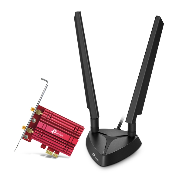 Wireless Networking/TPLINK: TP-LINK, ARCHER, TXE75E, AXE5400, WI-FI, 6E, BLUETOOTH, 5.2, PCIE, ADAPTER, 3YR, WTY, 