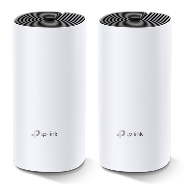 Wireless Networking/TP-LINK: TP-Link, Deco, M4, (2-pack), AC1200, Whole, Home, Mesh, Wi-Fi, System., ~260sqm, Coverage, Up, to, 100, Devices, Parental, Control, 