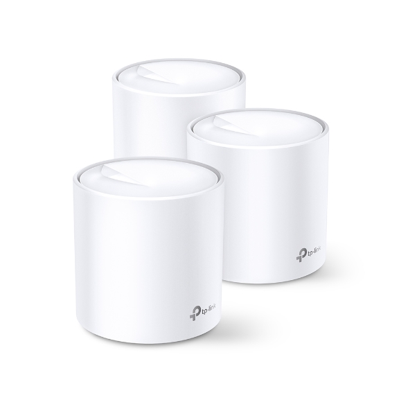 Wireless Networking/TP-LINK: TP-Link, Deco, X20(3-pack), AX1800, Whole, Home, Mesh, Wi-Fi, System, Up, To, 530, sqm, Coverage, WIFI6, 1201Mbps, @, 5Ghz, 574Mbps, @, 