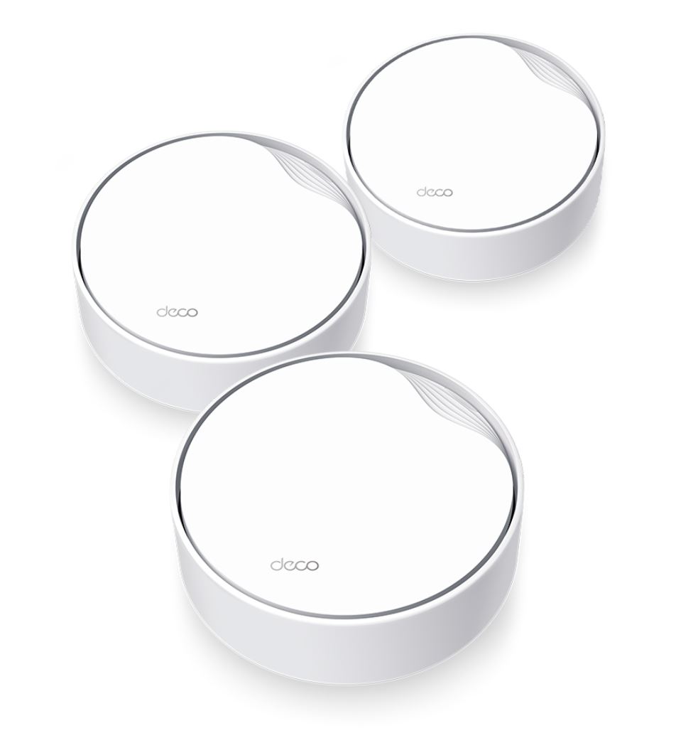 TP-Link, Deco, X50-PoE(3-pack), AX3000, Whole, Home, Mesh, WiFi, 6, System, with, PoE, 