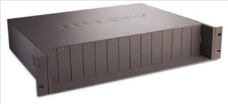 TP-Link, MC1400, 19, 2U, Rackmount, Chassis, for, 14-Slot, Media, Converters, Redundant, Power, Supply, Hot-Swappable, Mounted, Two, 