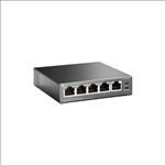 TP-Link, TL-SF1005P, 5-Port, 10/100Mbps, Desktop, Switch, with, 4-Port, PoE, 58W, IEEE, 802.3af, compliant, 1Gbps, Switching, 