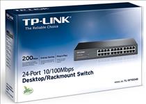 TP-Link, TL-SF1024D, 24-Port, 10/100Mbps, Rackmount, Unmanaged, Switch, energy-efficient, Supports, MAC, 13-inch, Desktop, steel, cas, 