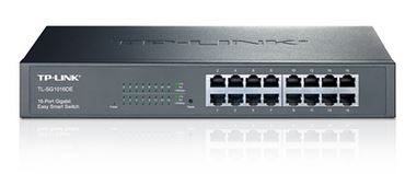 Wireless Networking/TPLINK: TP-LINK, 16-PORT, EASY, SMART, GIGABIT, SWITCH, METAL, CASE, 5YR, 