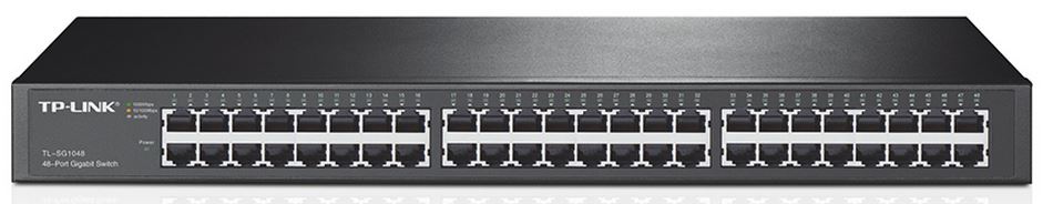 Wireless Networking/TPLINK: TP-LINK, 48-PORT, UNMANAGED, GIGABIT, RACK, SWITCH, 10/100, RJ45/1000, RJ45(48), 5YR, WTY, 