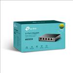 TP-LINK, 5-PORT, UNMANAGED, SMART, GIGABIT, SWITCH, GbE(5), POE+(4), 5YR, WTY, 