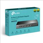 TP-LINK, 8-PORT, UNMANAGED, 2.5G, SWITCH, METAL, CASE, 5YR, 