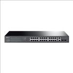 TP-LINK, 28-PORT, EASY, SMART, GIGABIT, SWITCH, POE+(24), SFP(2), 250W, METAL, CASE, 5YR, 
