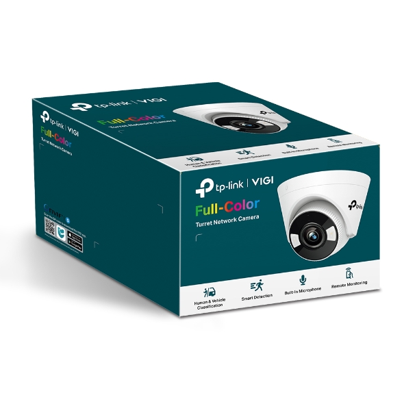 Cameras/TP-LINK: TP-Link, VIGI, C330I(2.8mm), 3MP, Full-Color, Turret, Network, Camera, 