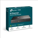 TP-Link, VIGI, NVR1008H, 8, Channel, Network, Video, Recorder, 24/7, Continuous, Recording, Up, To, 10TB, (HDD, Not, Included), 4, Ch, P, 