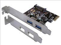 C/Land, 2, Port, PCIE, USB3, Card, 2, X, EXTERNAL, PORTS, LP, Bracket, 