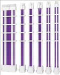 Antec, PSU, -, Sleeved, Extension, Cable, Kit, V2, -, Purple, /, White., 24PIN, ATX, 4+4, EPS, 8PIN, PCI-E, 6PIN, PCI-E, Compatible, wit, 