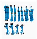 For, Corsair, PSU, -, BLUE, Premium, Individually, Sleeved, DC, Cable, Pro, Kit, Type, 4, (Generation, 4), 