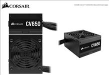 Corsair, 650W, CV650, 80+, Bronze, Certified, up, to, 88%, Efficiency, 125mm, Compact, Design, EPS, 8PIN, x, 2, PCI-E, x, 2, ATX, Power, 