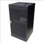 LinkBasic, 22RU, 600mm, Depth, Server, Rack, Mesh, Door, with, 2x240v, Fans, and, 8-Port, 10A, PDU, 