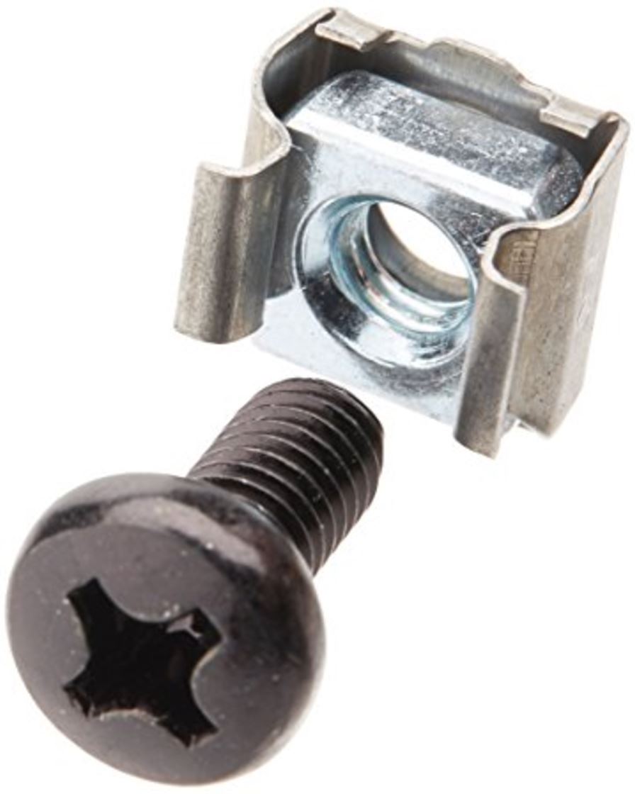 Linkbasic/LDR, M6, Cagenut, Screws, and, Fasteners, For, Network, Cabinet, -, single, unit, only, -, CAA-M6SCREW, CAH-CAGENUT-40, 