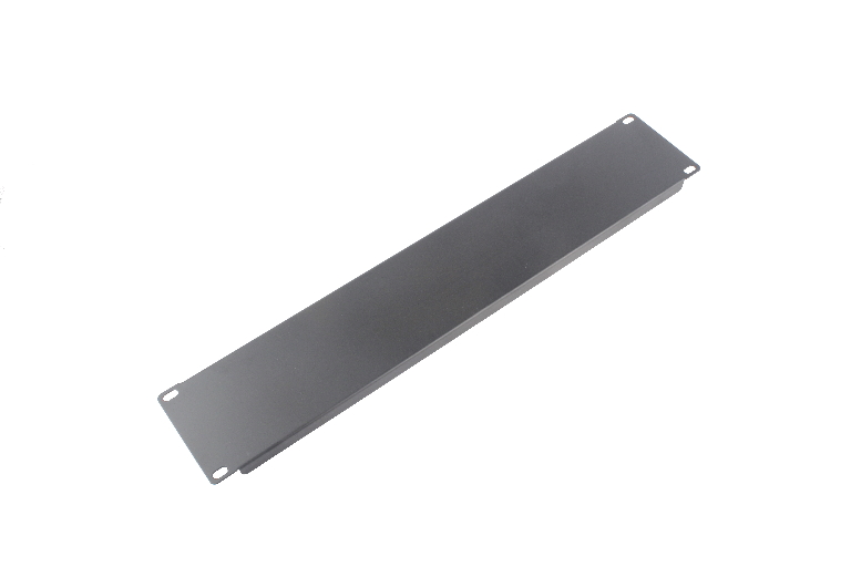 LDR, 2U, Blanking, Panel, -, Rack, Mountable, 19, -, Black, Metal, Construction, 
