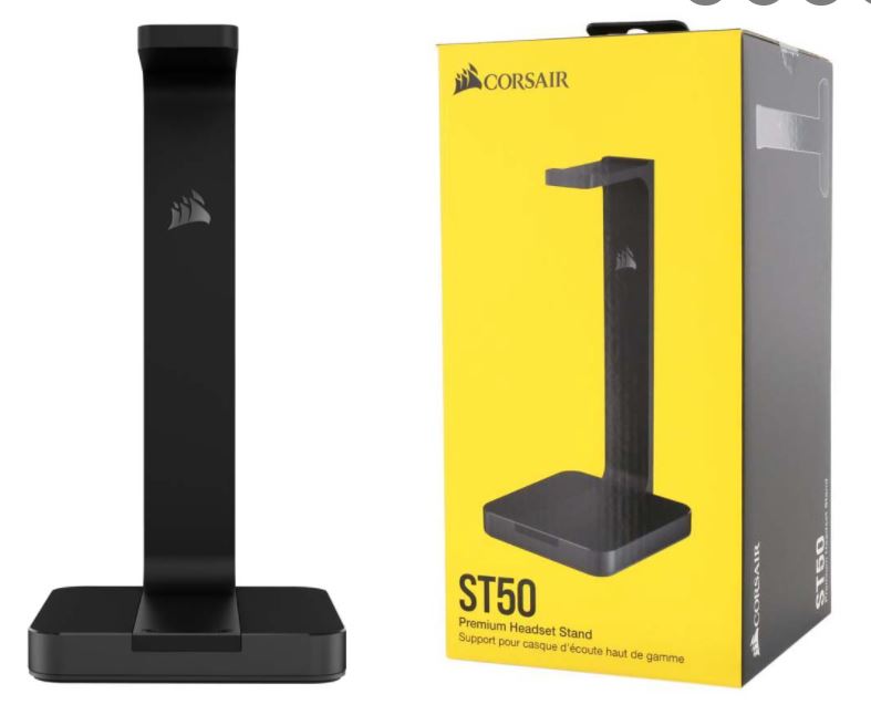 Corsair, Gaming, ST50, -, Headset, Stand, Durable, anodized, aluminium, built, to, withstand, the, test, of, time., Headphone, (EU), 