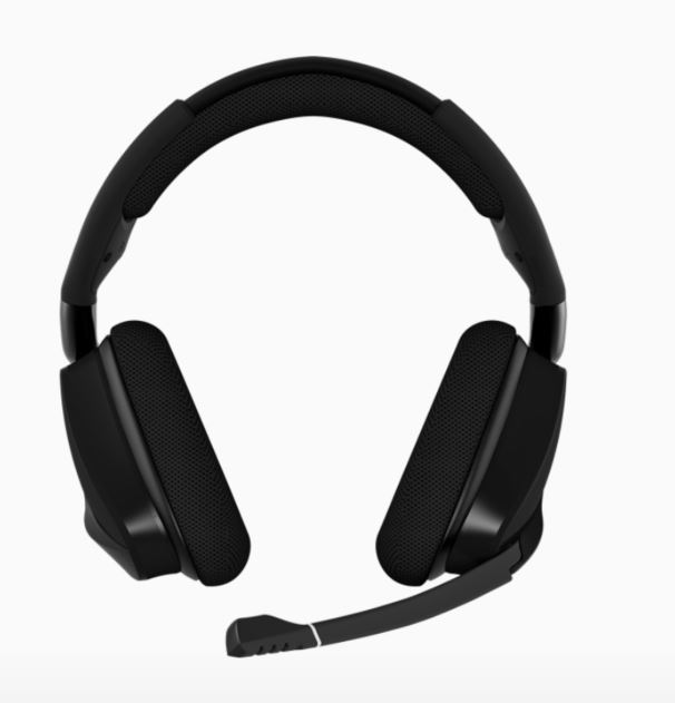 On Ear/Corsair: Corsair, VOID, Elite, Carbon, Black, USB, Wireless, Premium, Gaming, Headset, with, 7.1, Audio., Headphone, 