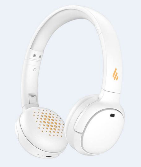 On Ear/EDIFIER: Edifier, WH500, Wireless, On-Ear, Headphones, -Bluetooth, V5.2, -Playtime, 40, hours, -USB-C, (Type-C), WHITE, 